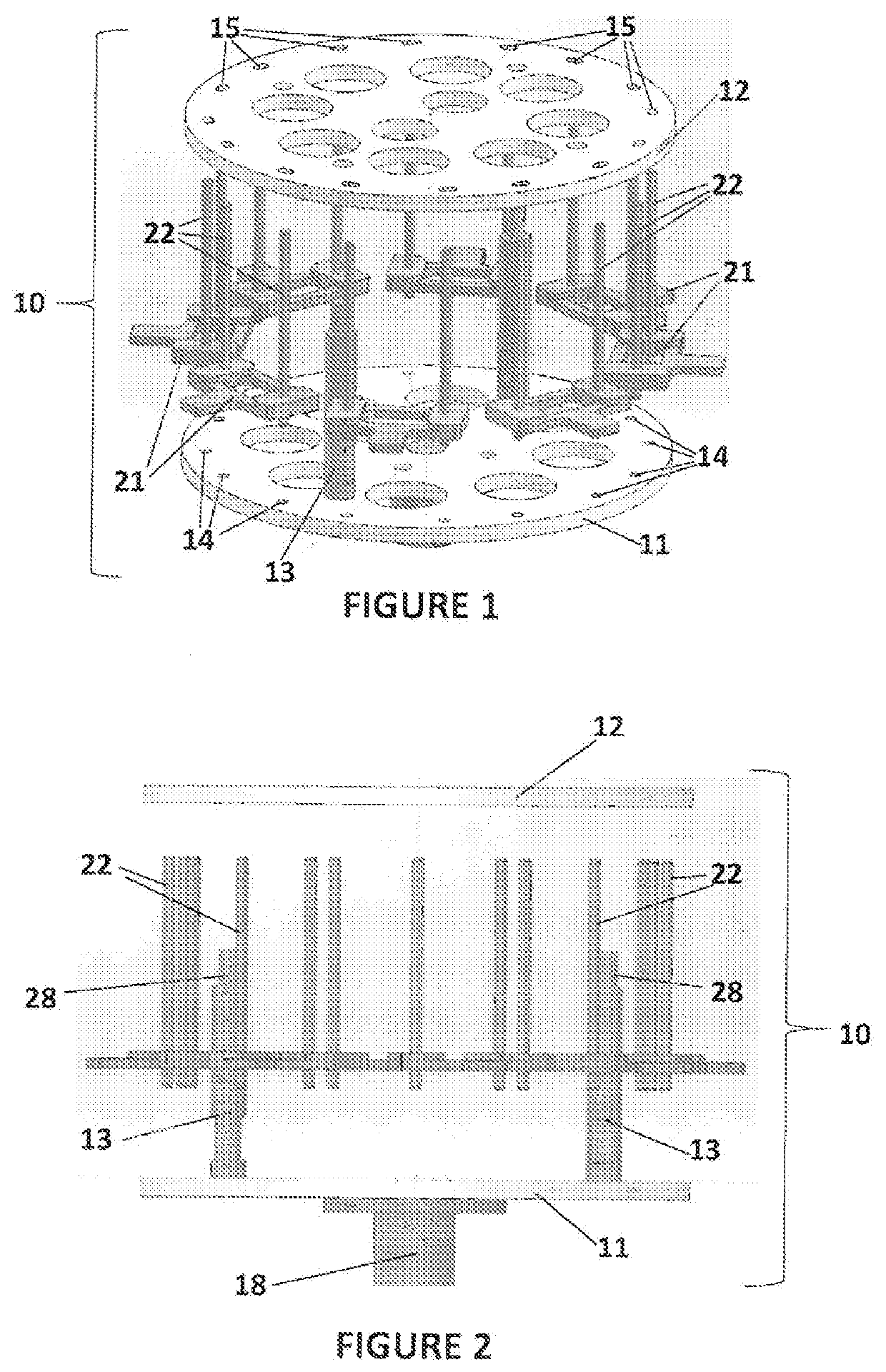 Spin cleaning method and apparatus for additive manufacturing