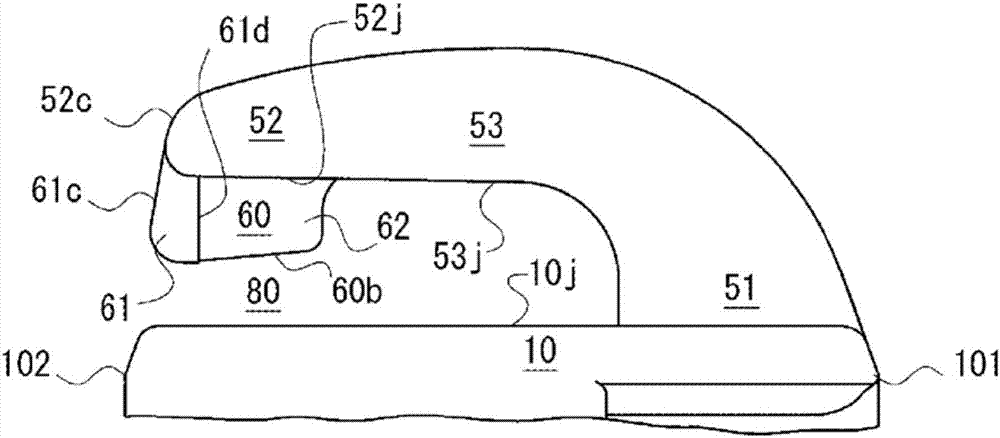 Slider for slide fastener