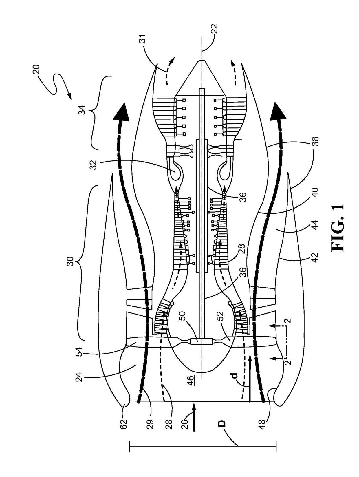 Gas turbine blade array with reduced acoustic output