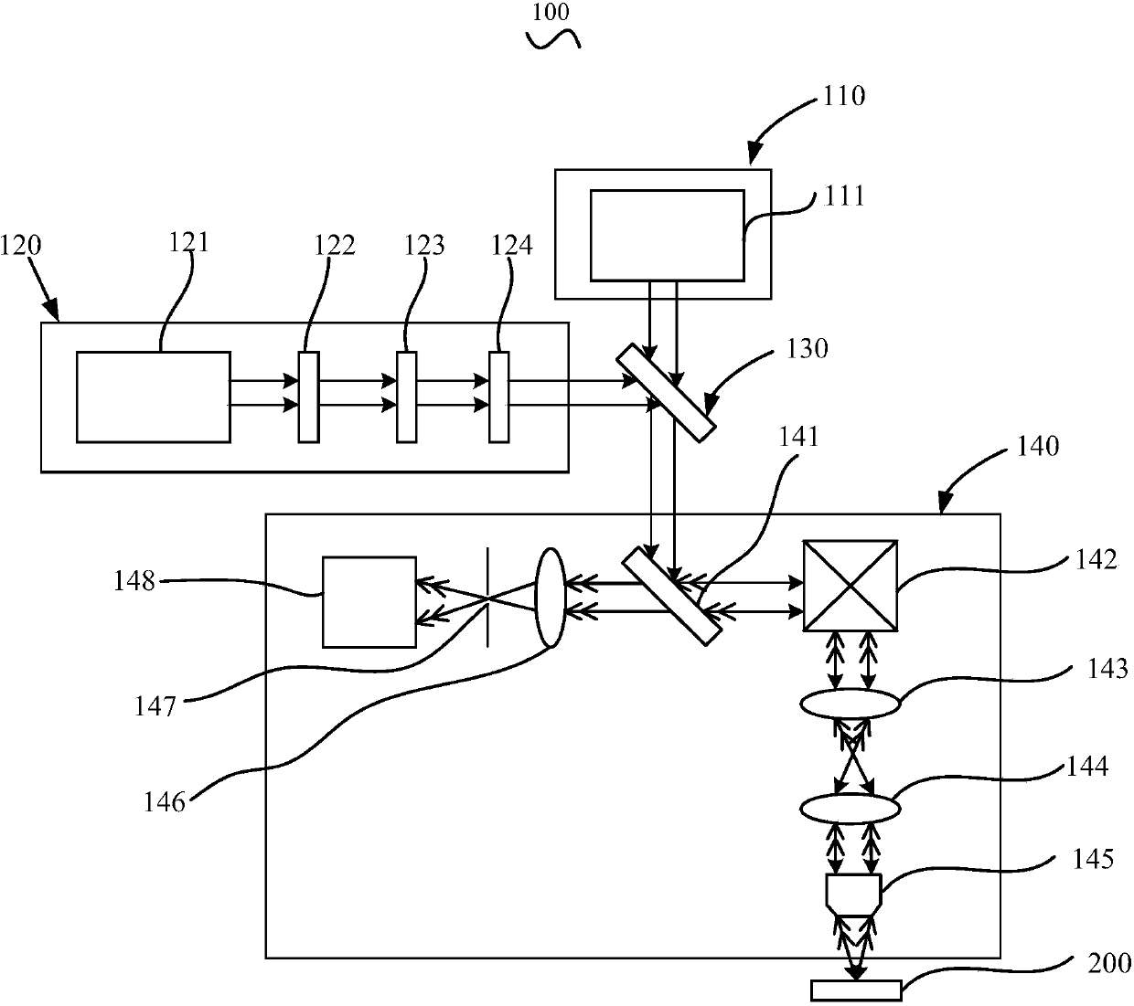 STED (stimulated emission depletion) super-resolution microscope based on tunable laser