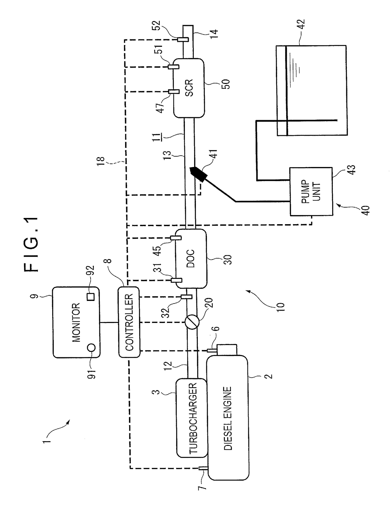 Exhaust purifying device