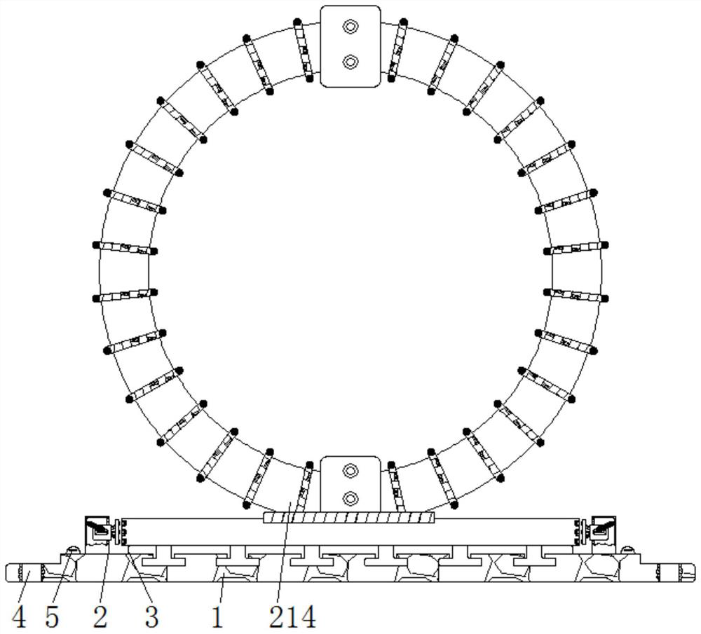 Duplex stay wire and coil gripping fastening device for power transmission line