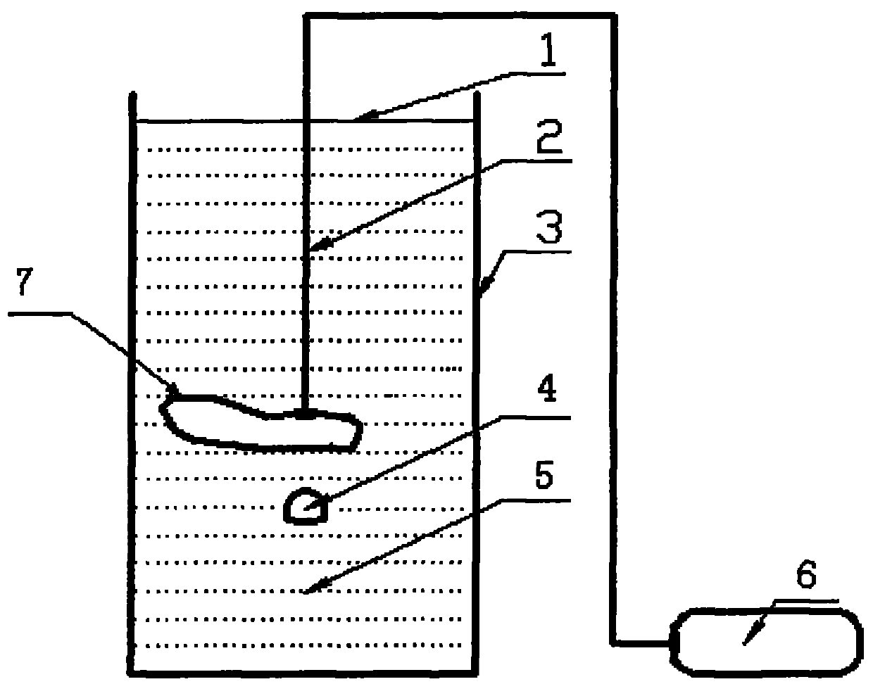 Filler-free type karst cave or karst pipeline system in similar model test and embedding method thereof
