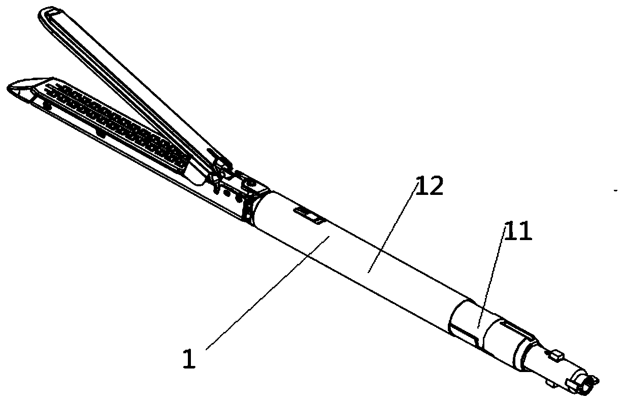 Endoscopic Stapler with Cannula Unlock