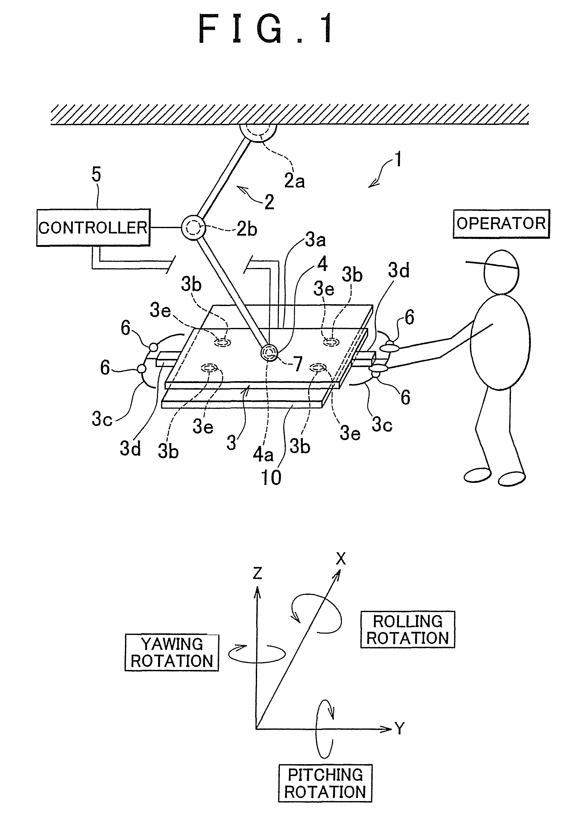 Power assist apparatus with a controlled brake mechanism for positioning a workpiece and control method thereof