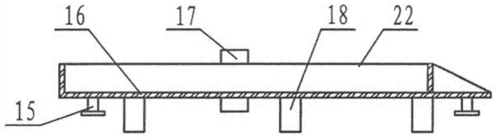 A double-stage double-body grain drying device