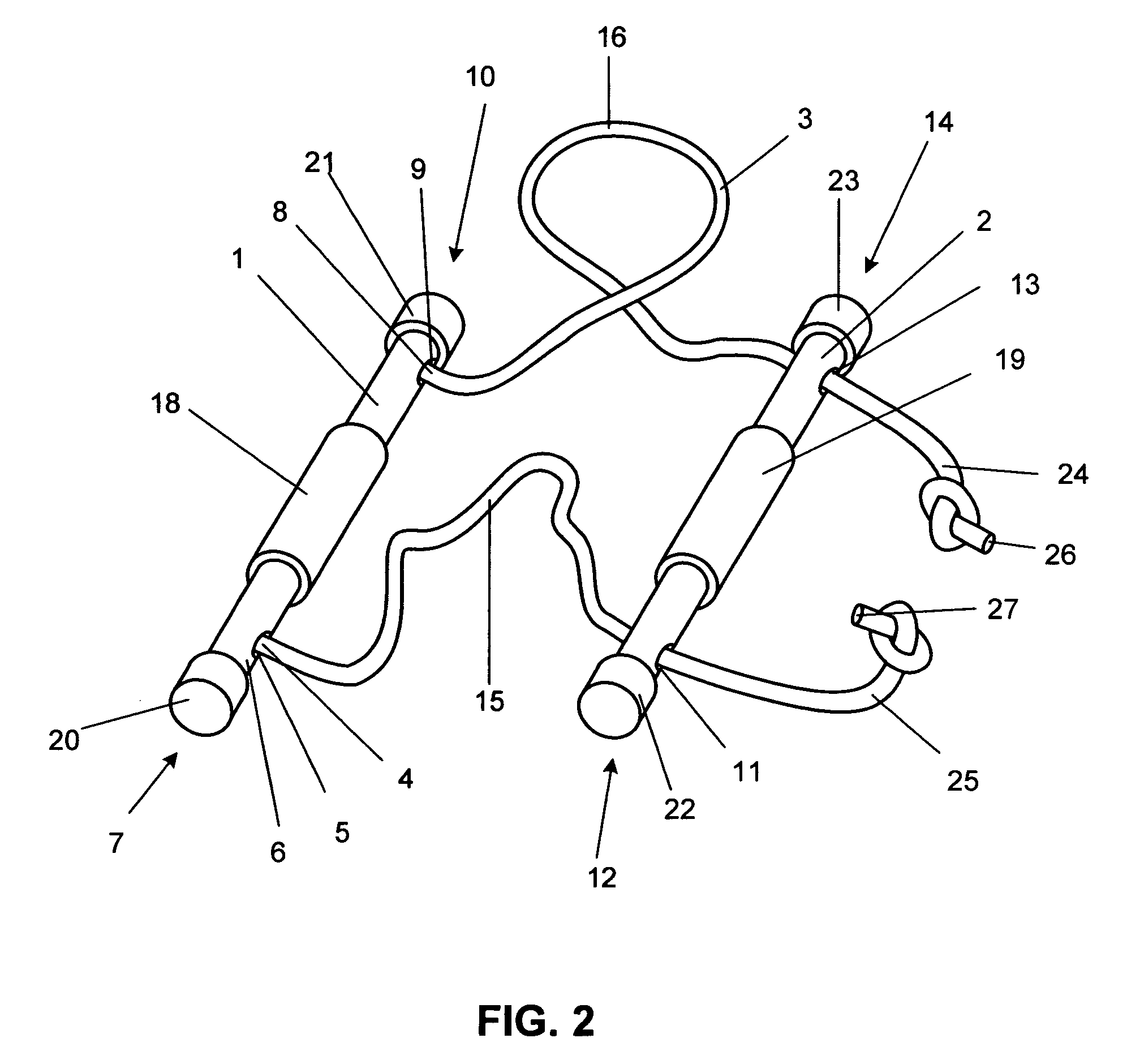 Cylinder carrying and chocking apparatus and method