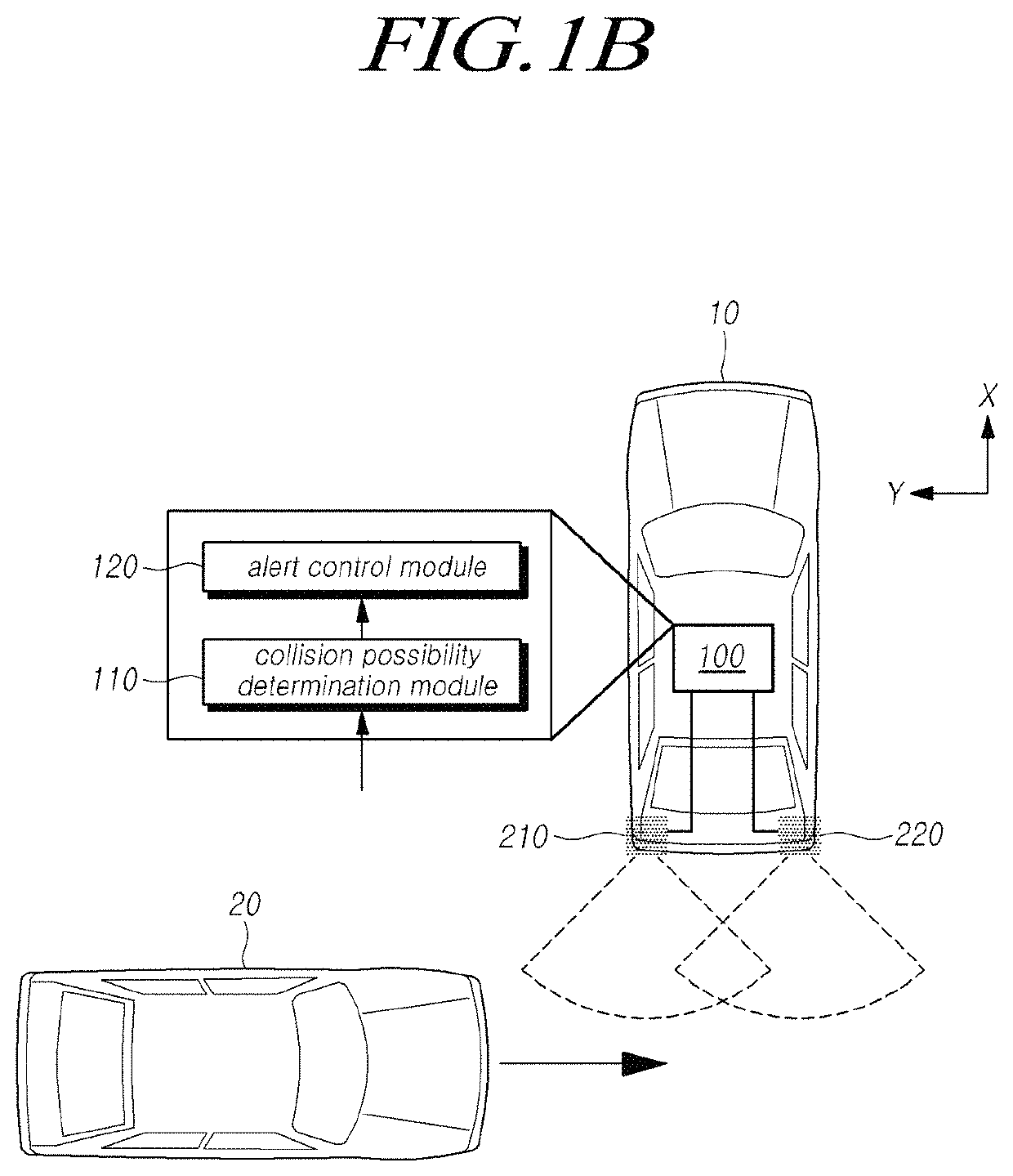 Rear-side alert system and method of controlling same