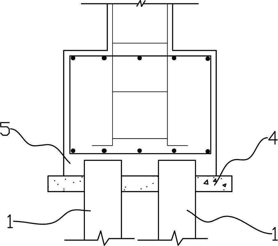 Octagonal pile and foundation structure applying octagonal pile