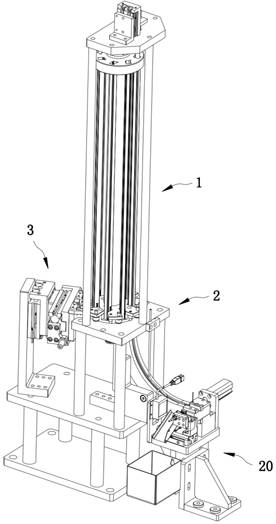 Automobile control accessory assembling production line