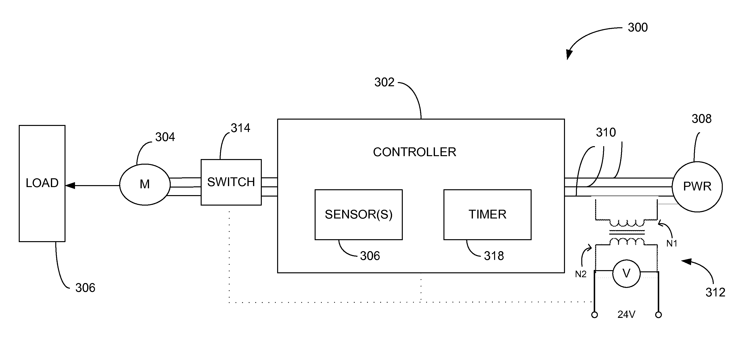 Time Delay With Control Voltage Sensing