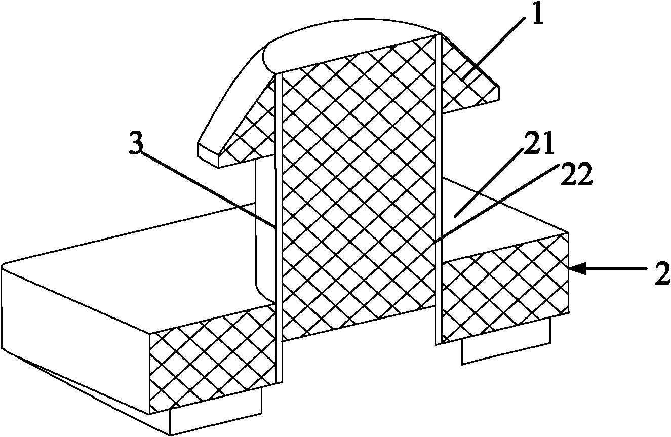 Locking piece for connecting components