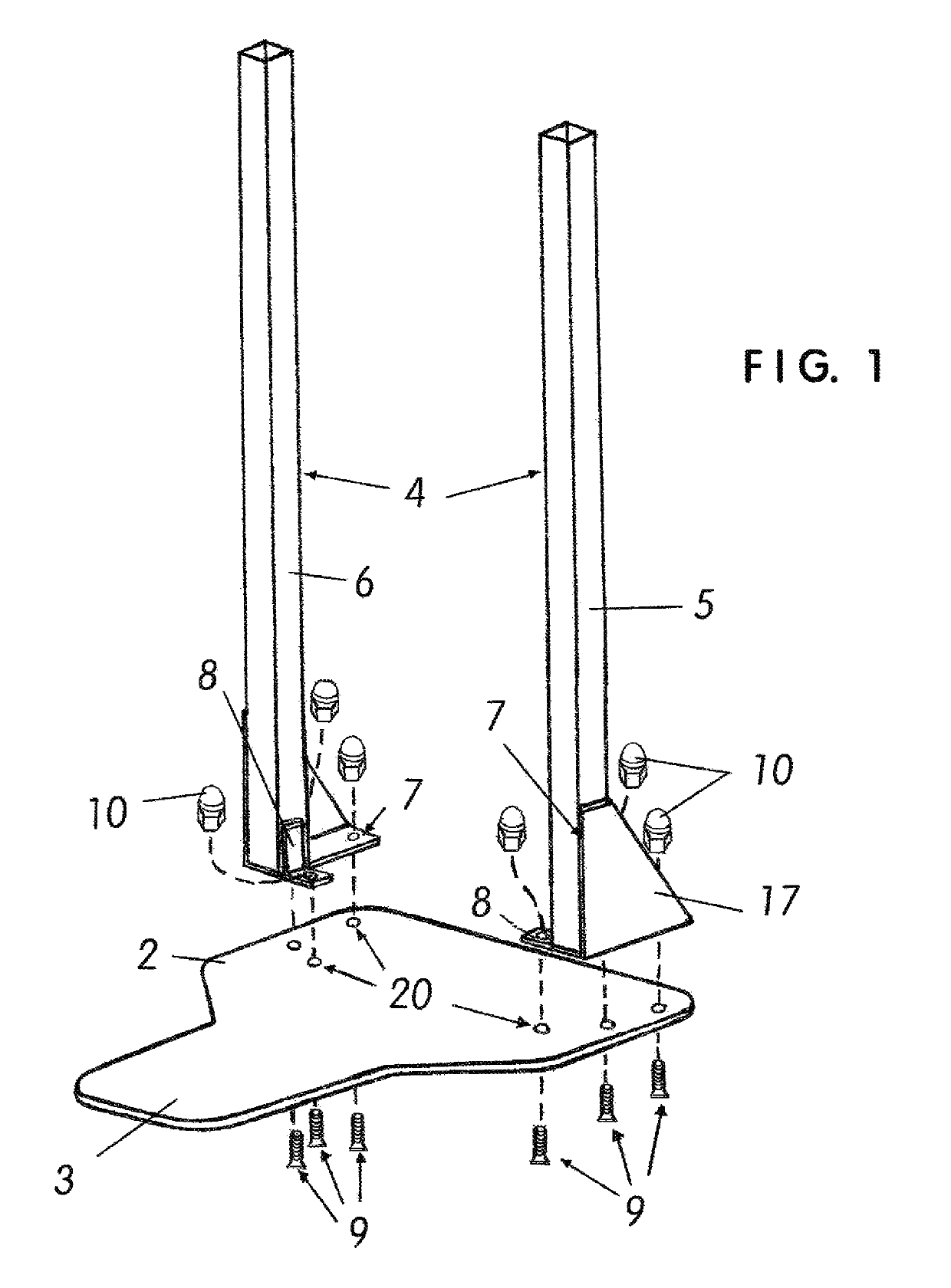 Removable spa and swim spa cover lifter with undermount