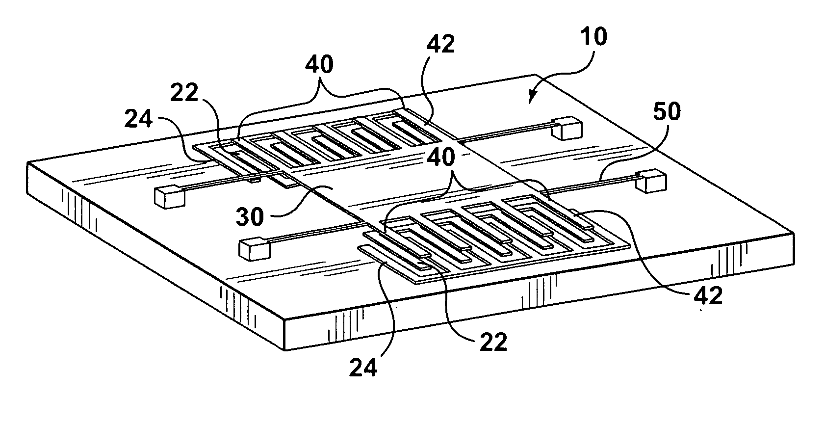 Bi-directional actuator utilizing both attractive and repulsive electrostatic forces