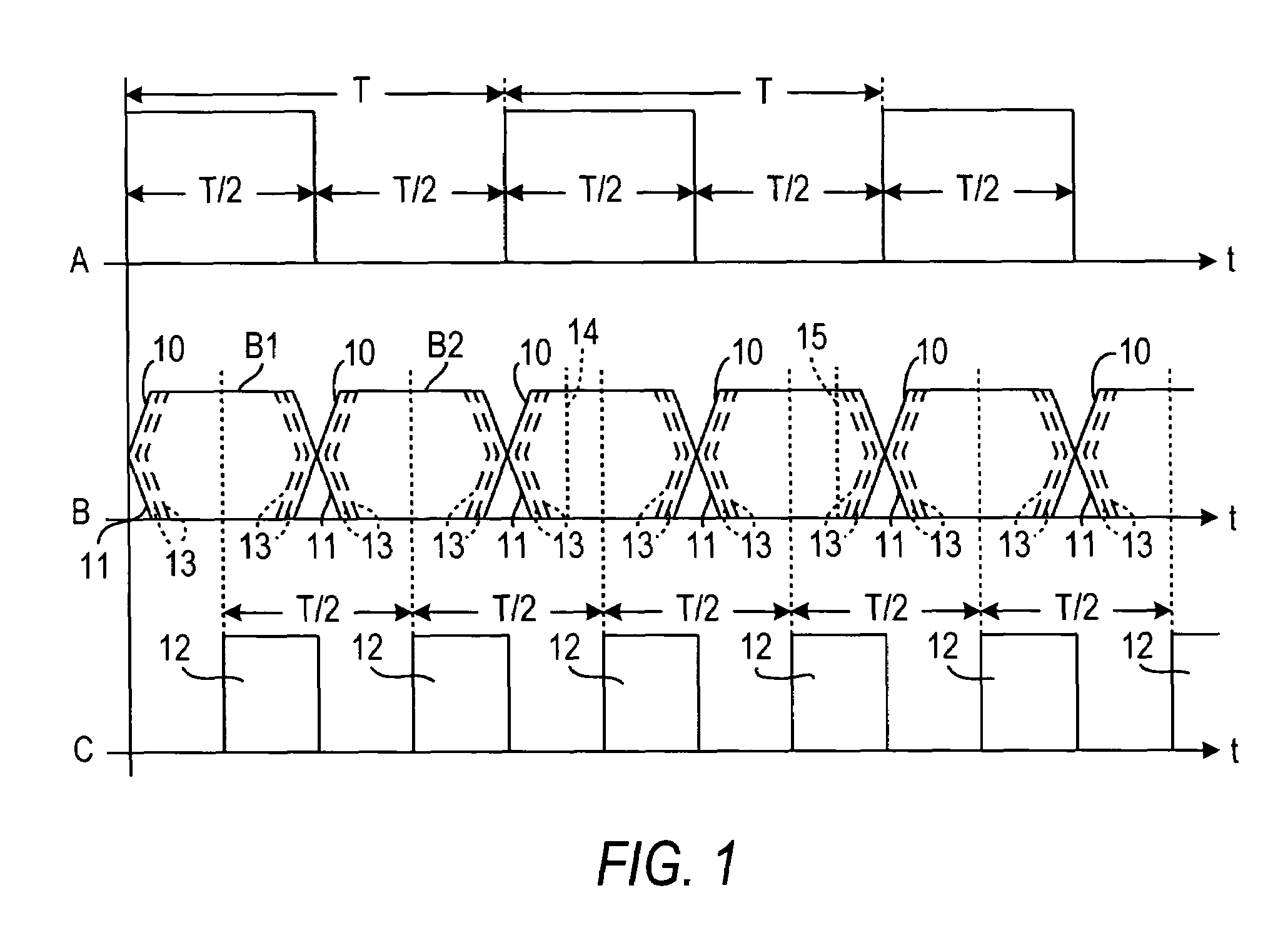 Alignment of clock signal with data signal
