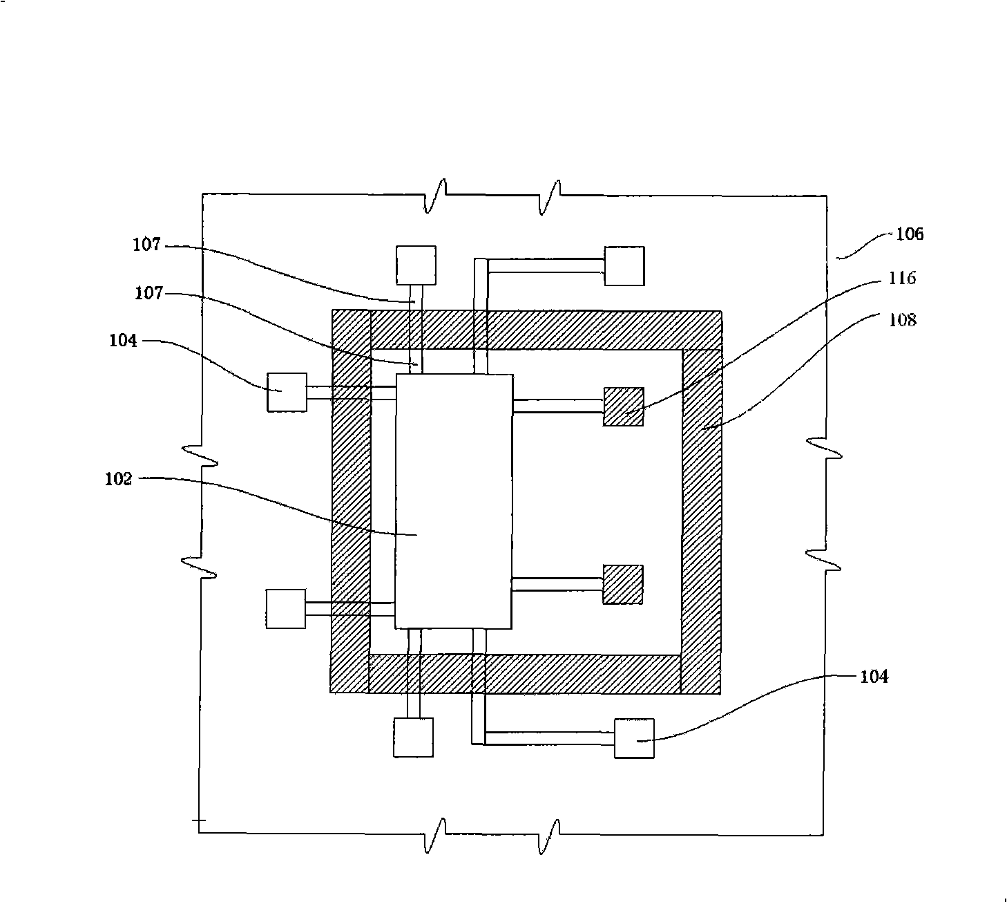 Method and chip for integrating micro electromechanical system device and integrated circuit