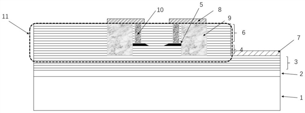 Vertical cavity surface emitting laser and preparation method thereof