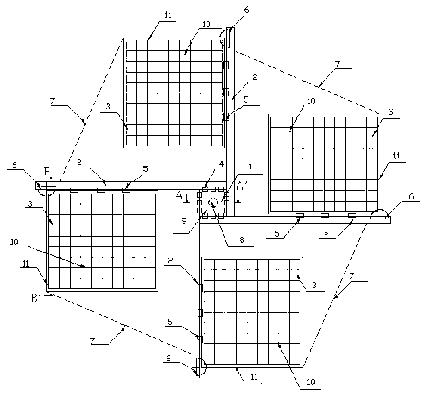 Rotary water ecological restoration device and application thereof