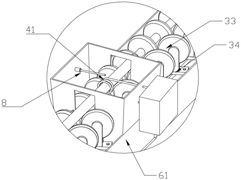 Polished shaft quenching machine tool for injection molding machine