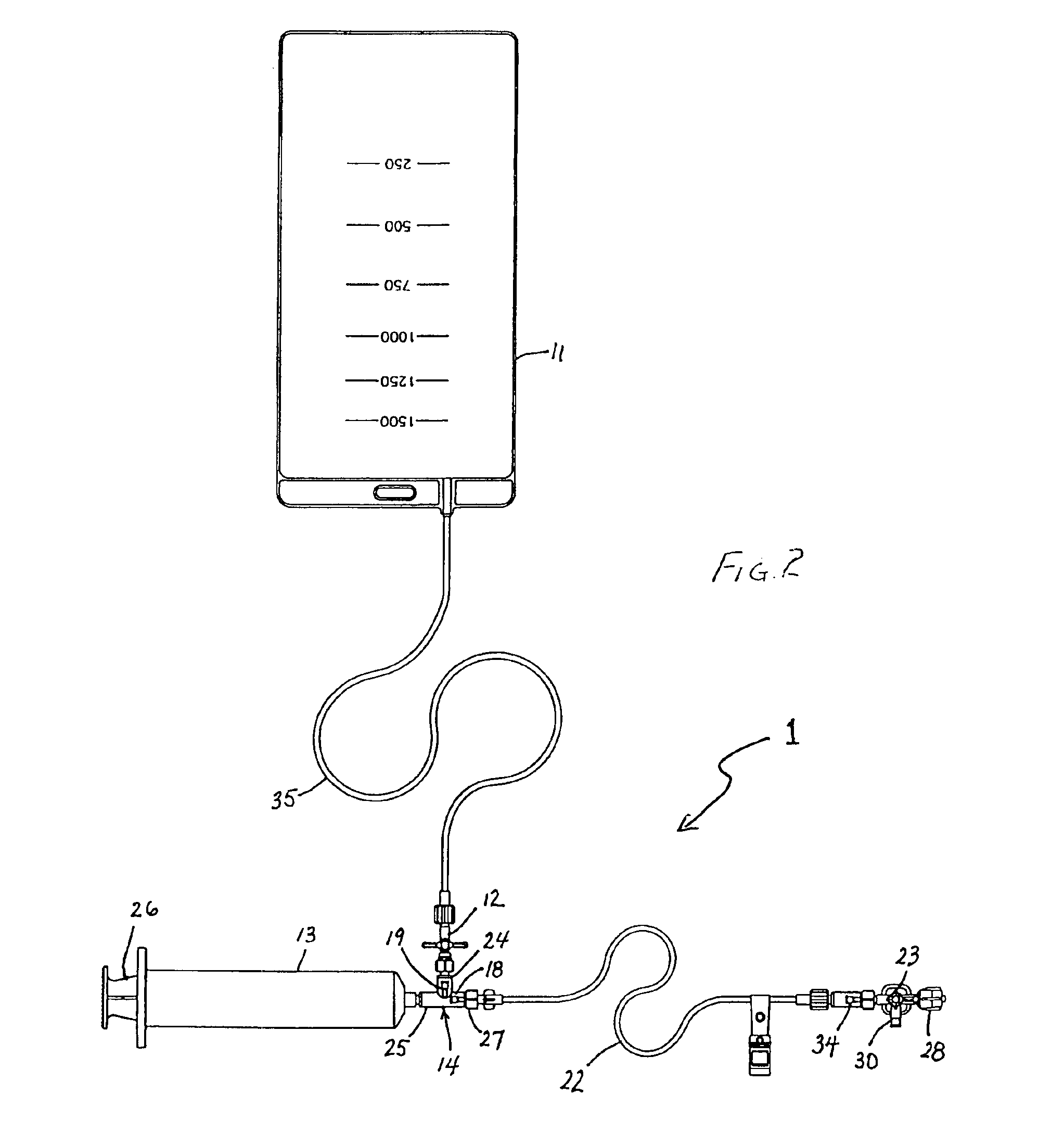 Contrast medium delivery system and associated method