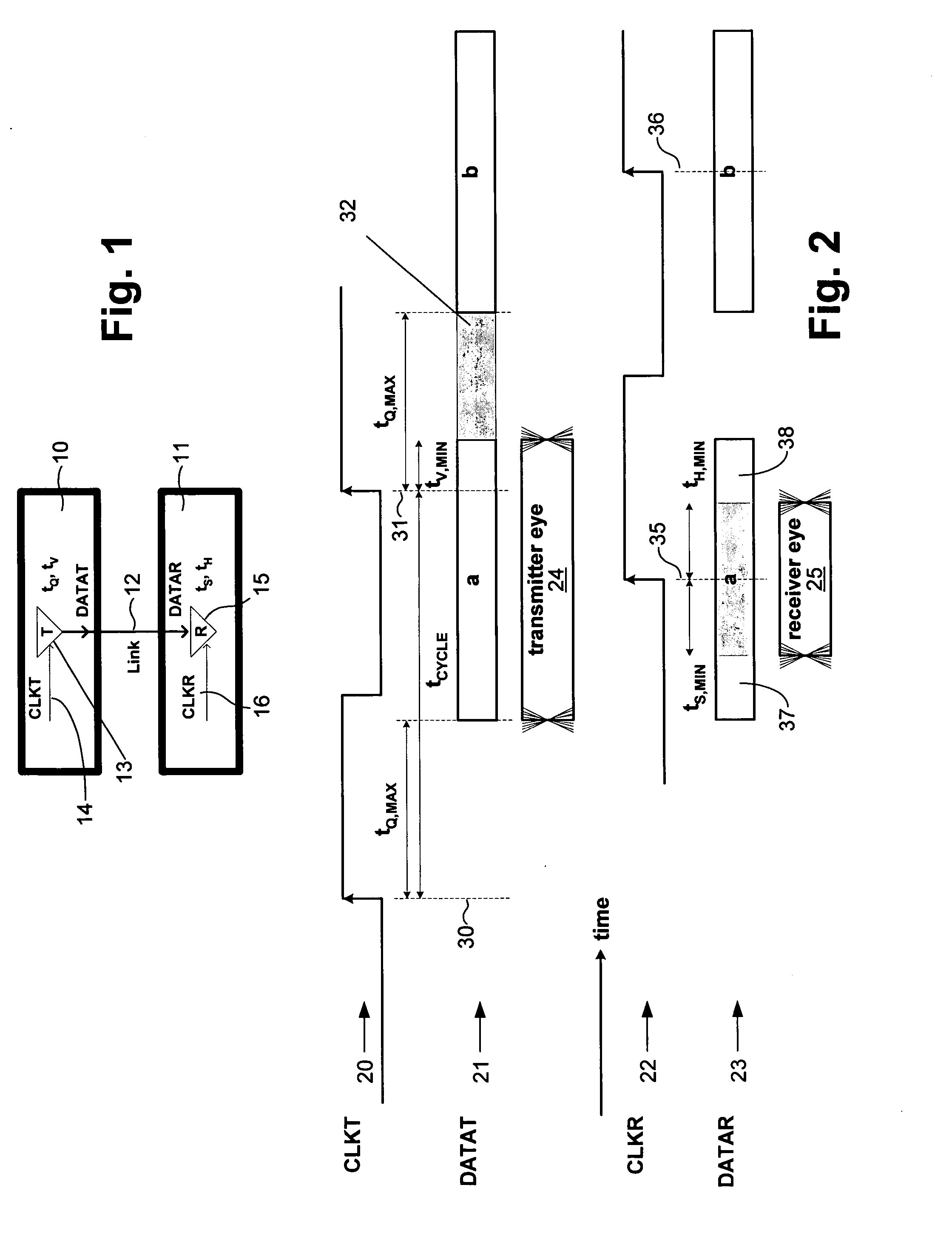 Communication channel calibration for drift conditions