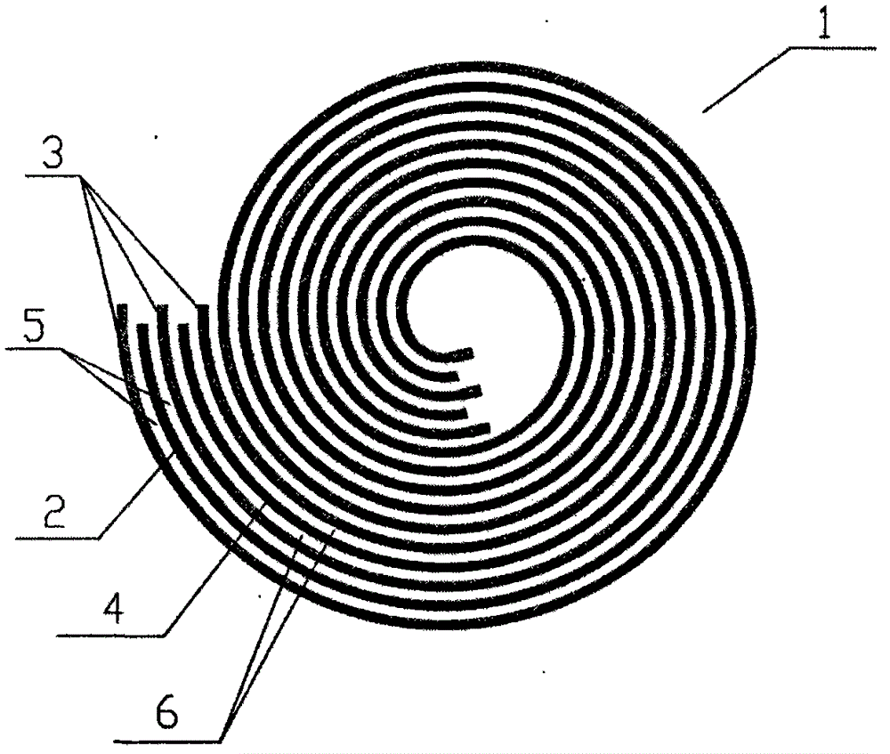 Spiral tubular discharging unit for ozone generator