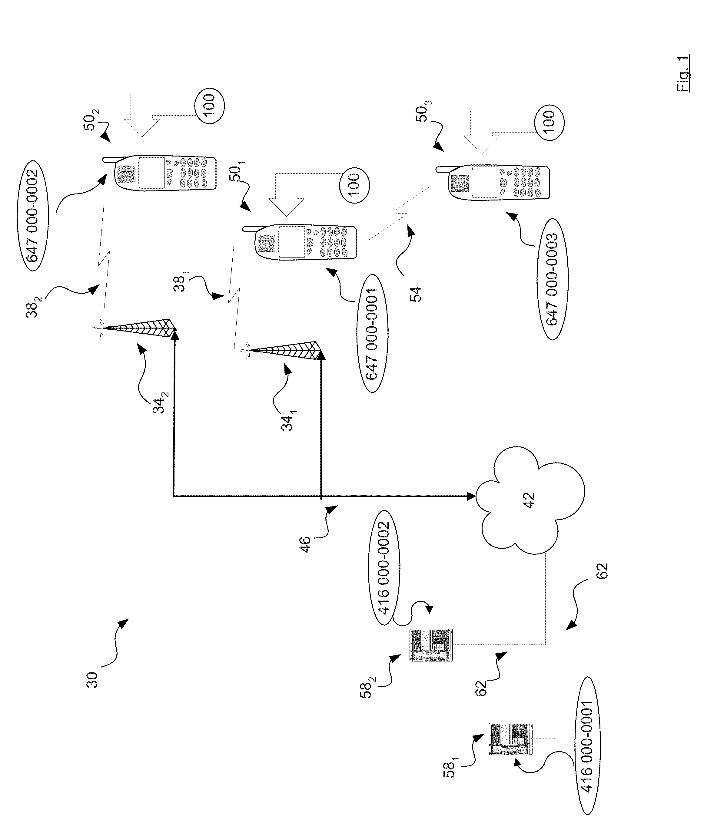 System and method of modifying communications policy settings in a wireless network