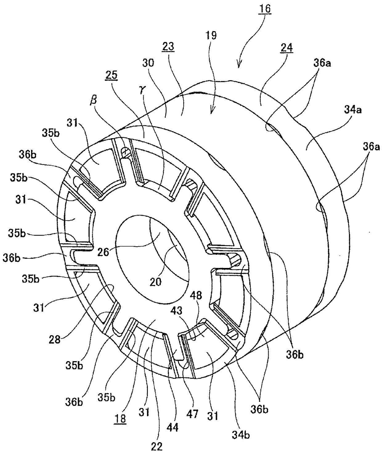 Joint for torque transmission, and electric power steering device