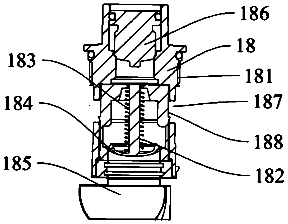 Water mixing valve