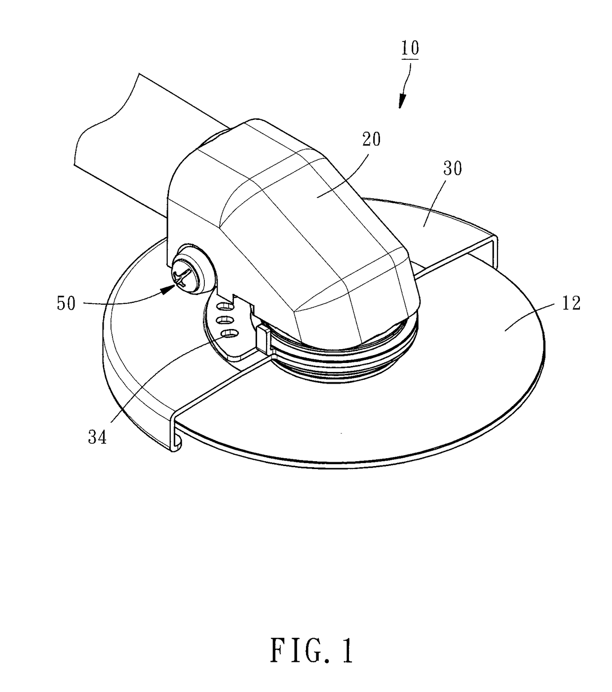 Safety cover for sand grinder