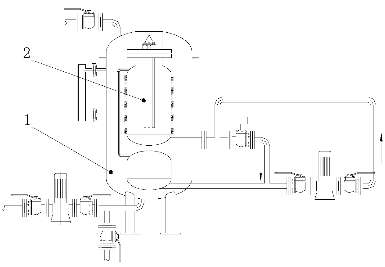 Water resistance industrial boiler
