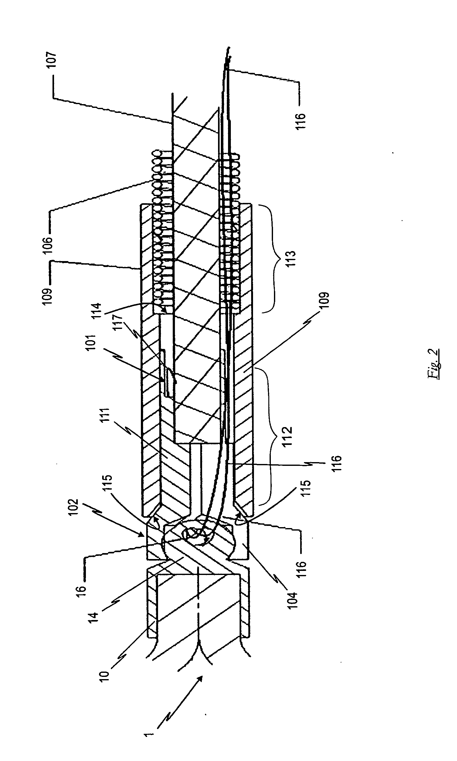 Occlusion device and surgical instrument and method for its implantation/explantation
