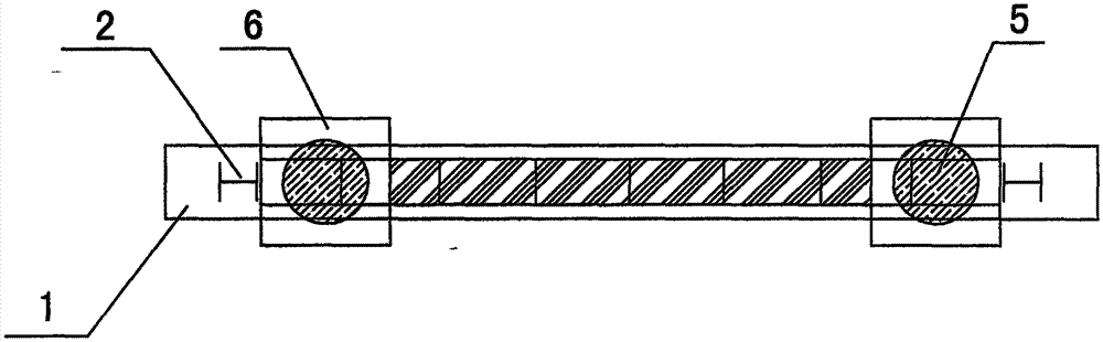 Steel thin-wall rectangular air duct machining tool