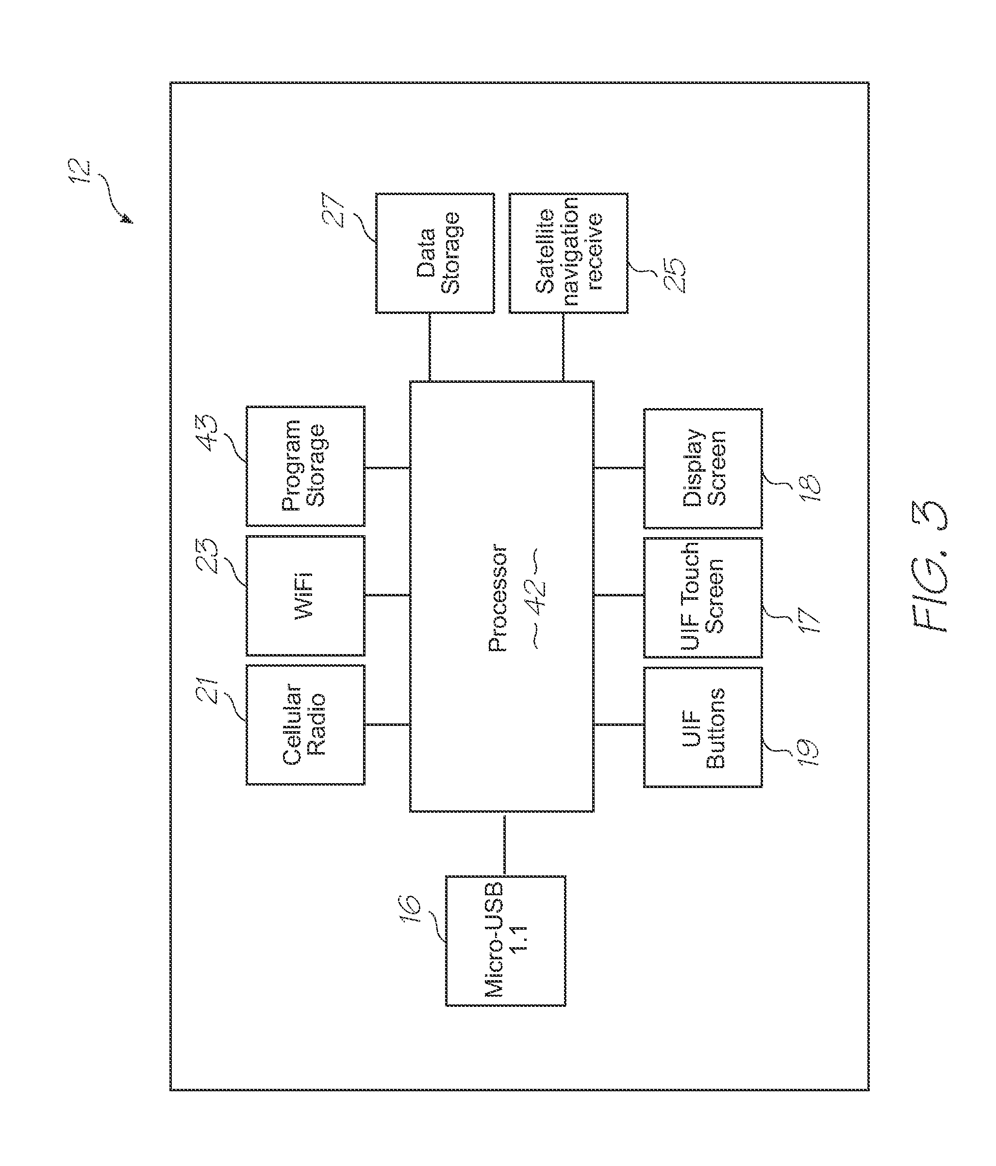 Loc device with hybridization chambers containing probes for electrochemiluminescent detection of target nucleic acid sequences in a fluid and calibration chamber containing probes sealed from the fluid
