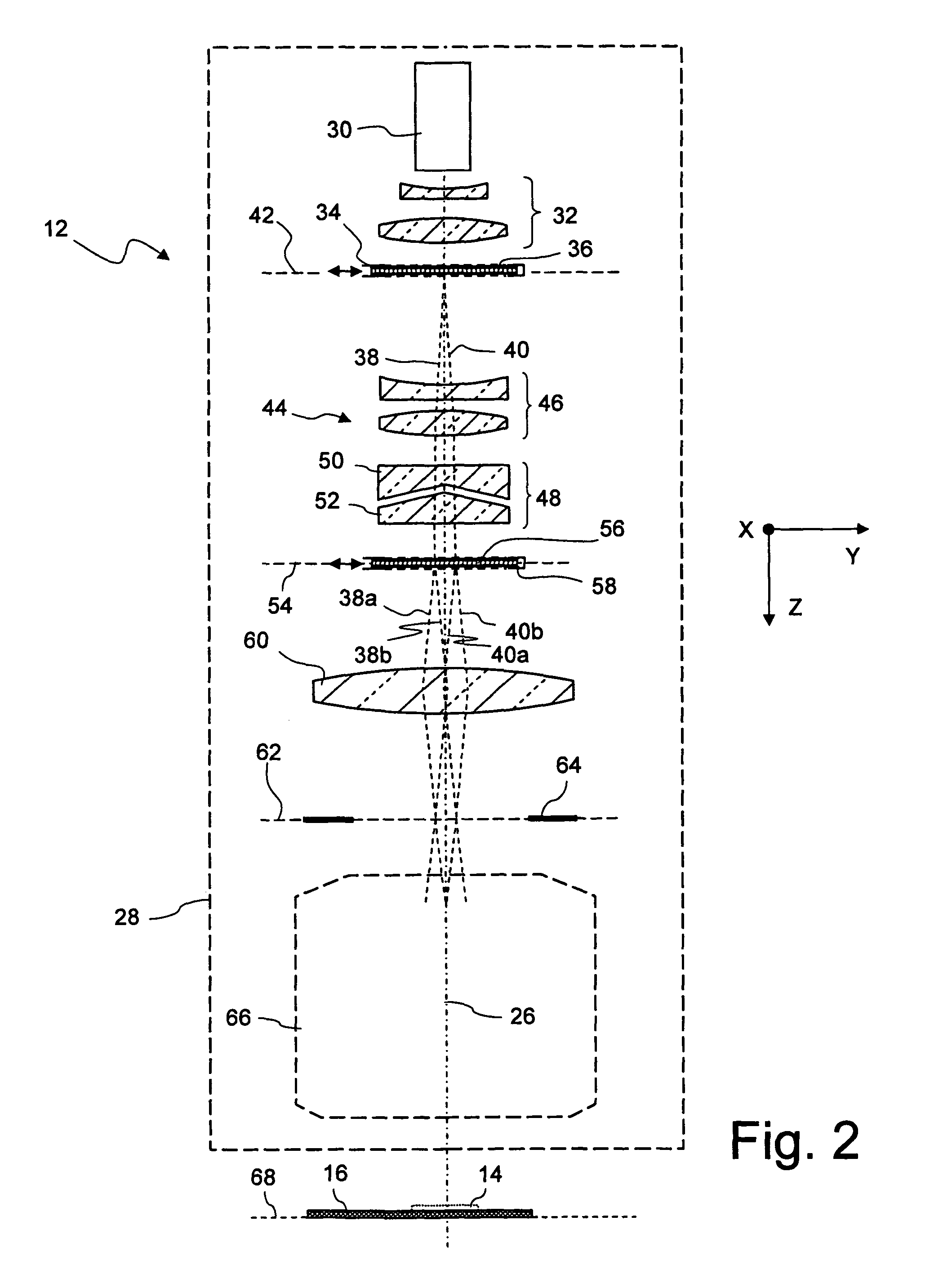 Illumination System for a Microlithgraphic Exposure Apparatus