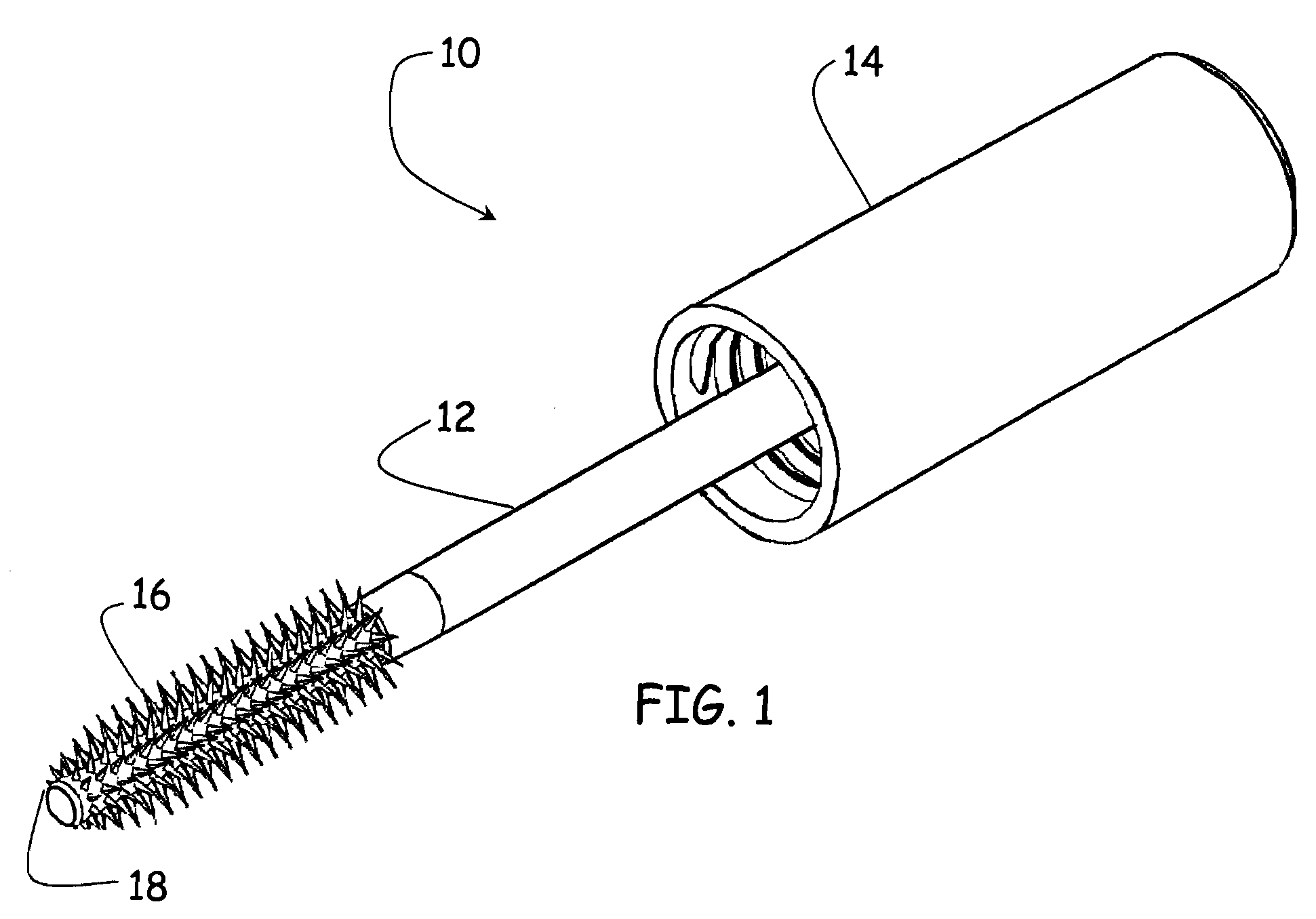 Brush assembly with molded brush sleeve