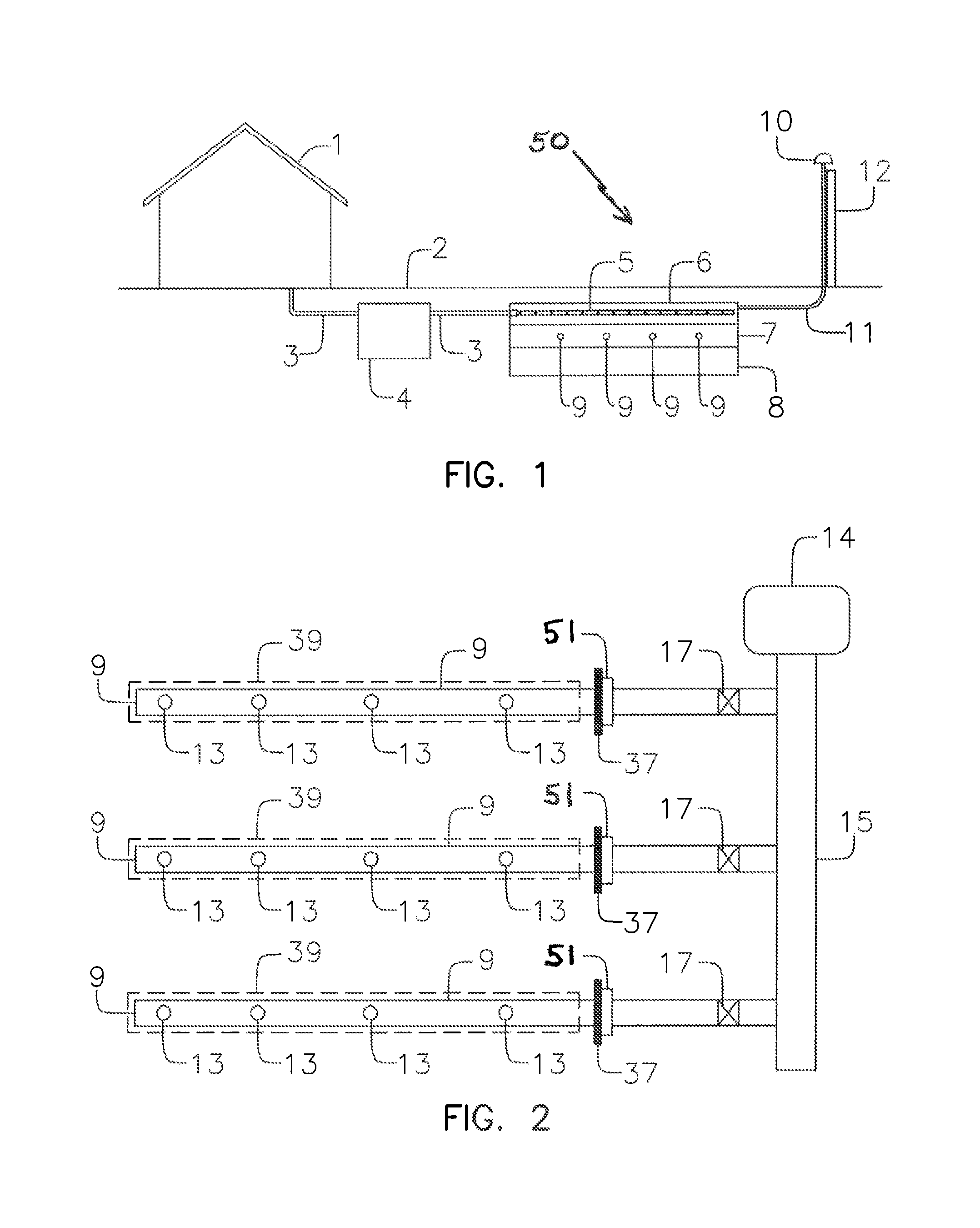 Method for enhanced aerobic activity and bio-mat control for onsite wastewater disposal systems