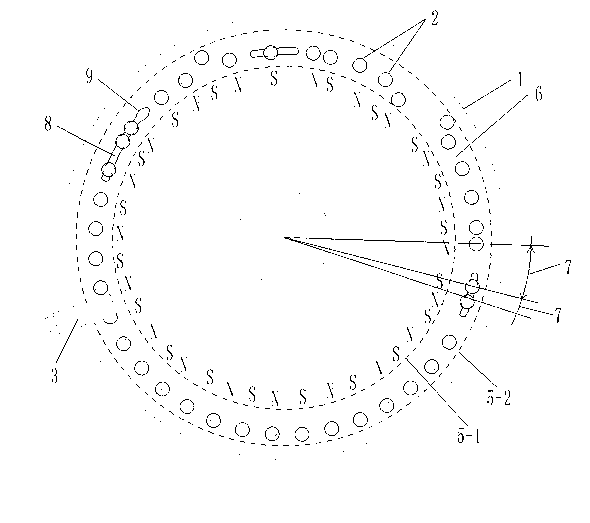 Booster bicycle with adjustable magnetic block position sensor arranged on motor shell