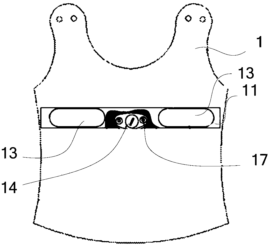 Wearable heart rate monitoring device and wearable protection device