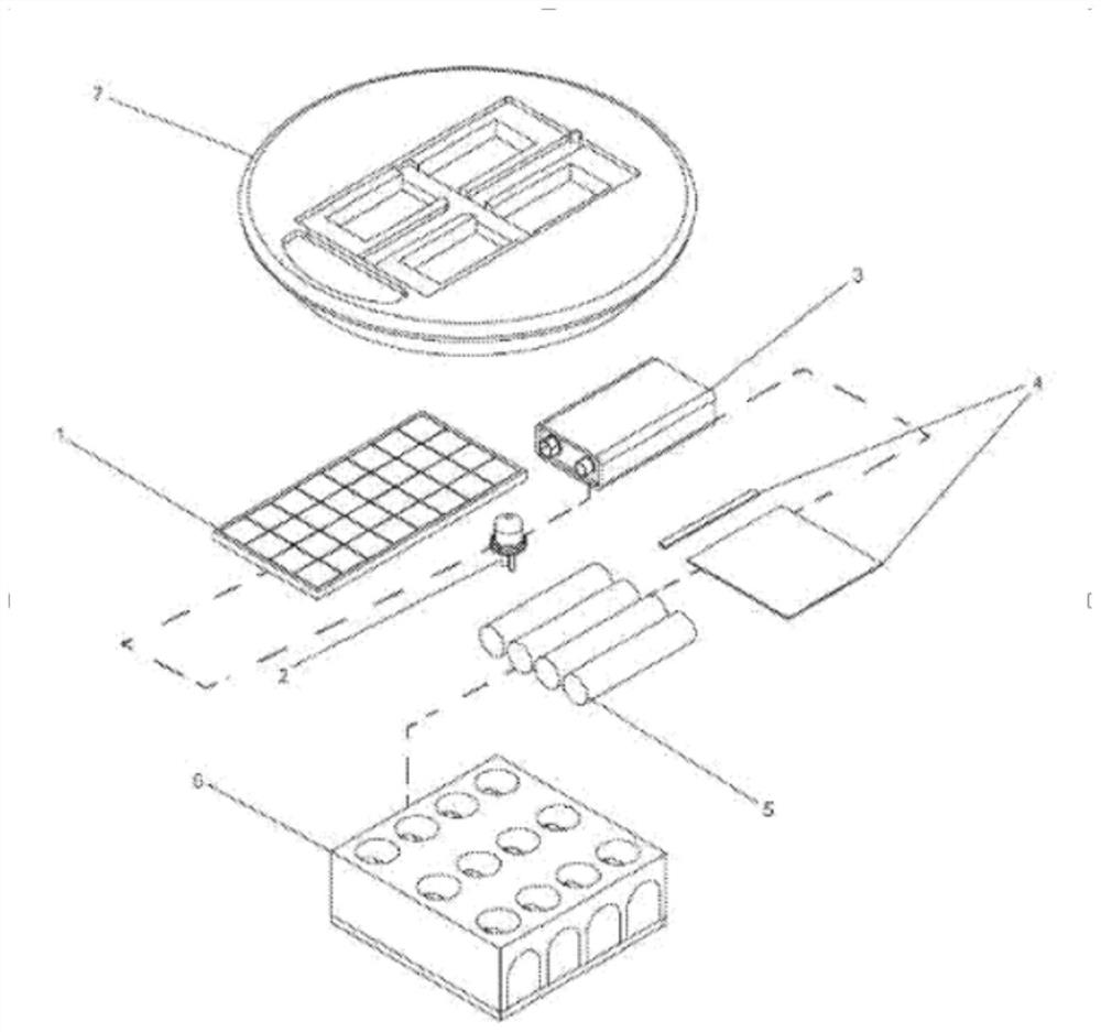 Electrode holder for purifying water and floating device that comprises same