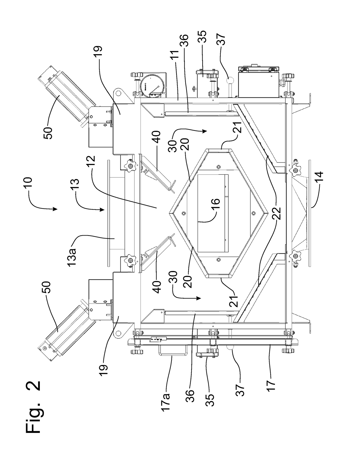 Dedusting apparatus having actuator controlled inlet deflectors to provide adjustable product flow regulation