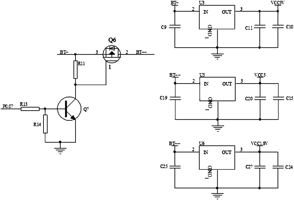 Compatible Control Circuitry for Battery Charge Protection, Channel Switching, and Linear Power Management