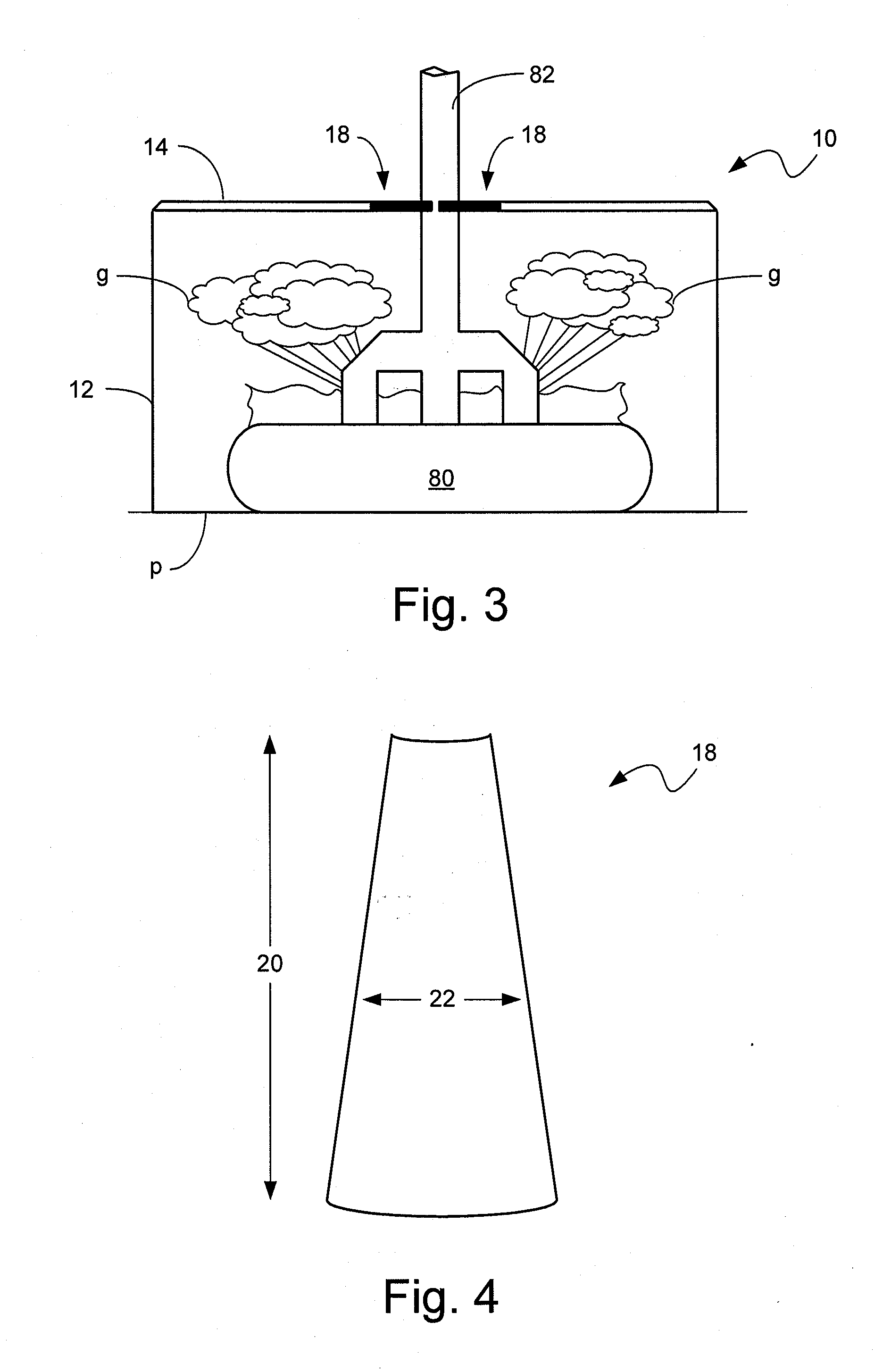 Electrode containers and associated methods