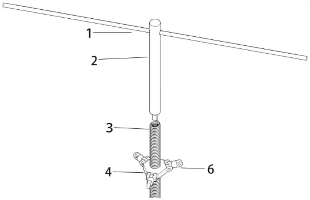 An anti-freeze pullout device and its construction method
