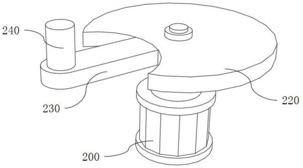 Automatic riveting device for mechanical arm manufacturing