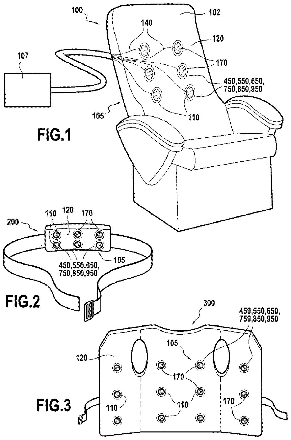 Equipment comprising an acoustic measurement device comprising means for linking a sensor to a rigid structure