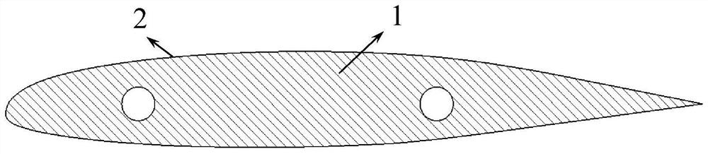 Energy storage-bearing integrated bionic common wing rib and manufacturing method thereof