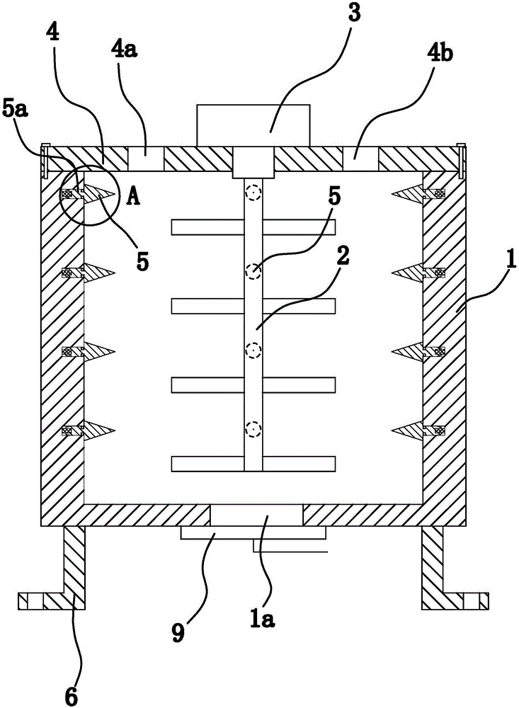 Dissolving device for sewage treating agent