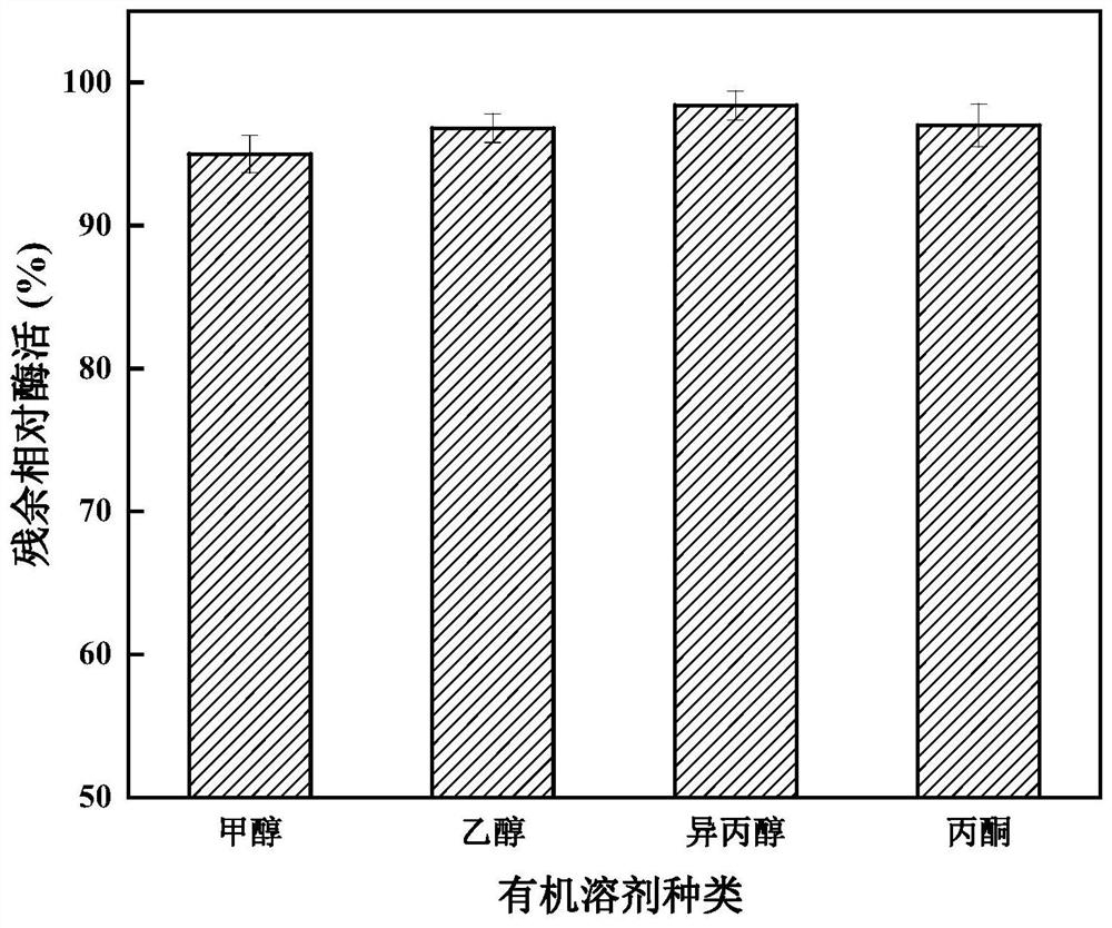 A kind of immobilized lipase and its preparation method and application in biodiesel