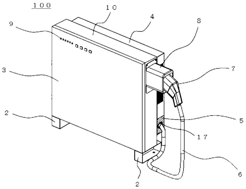 Vehicular charging/discharging device